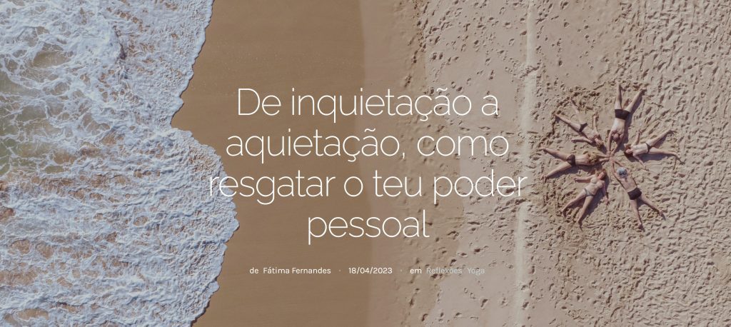 resgate de poder pessoal com yoga online